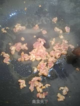 Shepherd's Purse with Minced Meat recipe