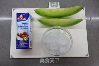 Snow Top Cantaloupe Ice Drink recipe