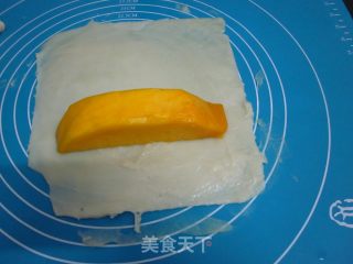 Creative Snack--[mango Rolling] recipe