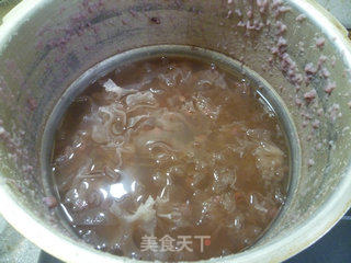 Small Red Bean and White Fungus Soup recipe