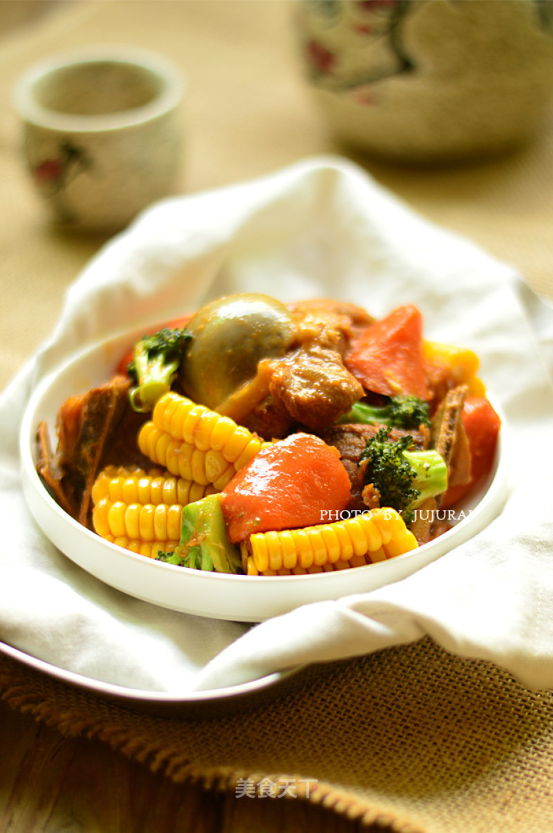 Corn Burned Big Bones recipe