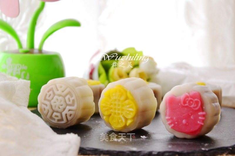 [snowy Mooncakes] No Oven Required, Delicious and Easy to Make recipe