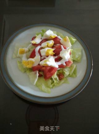 Egg and Vegetable Salad recipe