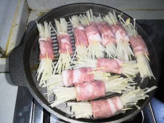 Bacon Enoki Mushroom recipe