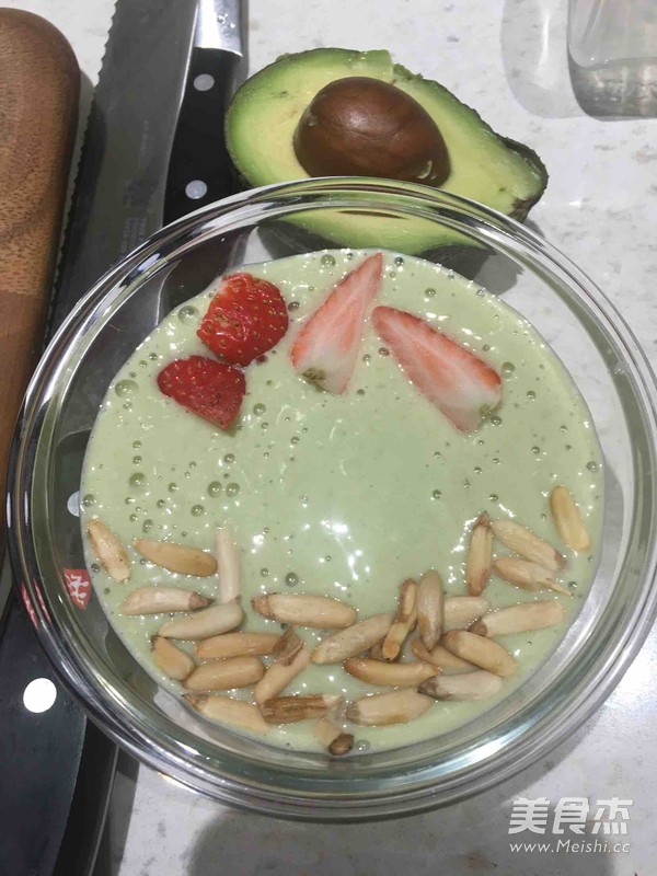 Vitality Breakfast, Banana Avocado Milkshake + Vegetable Egg Sanming recipe