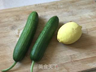 Cucumber Lemon Honey Juice recipe