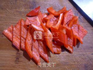 Fried Tofu with Red Pepper Oil and Lettuce recipe