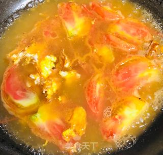 Tomato and Egg Noodle Soup recipe