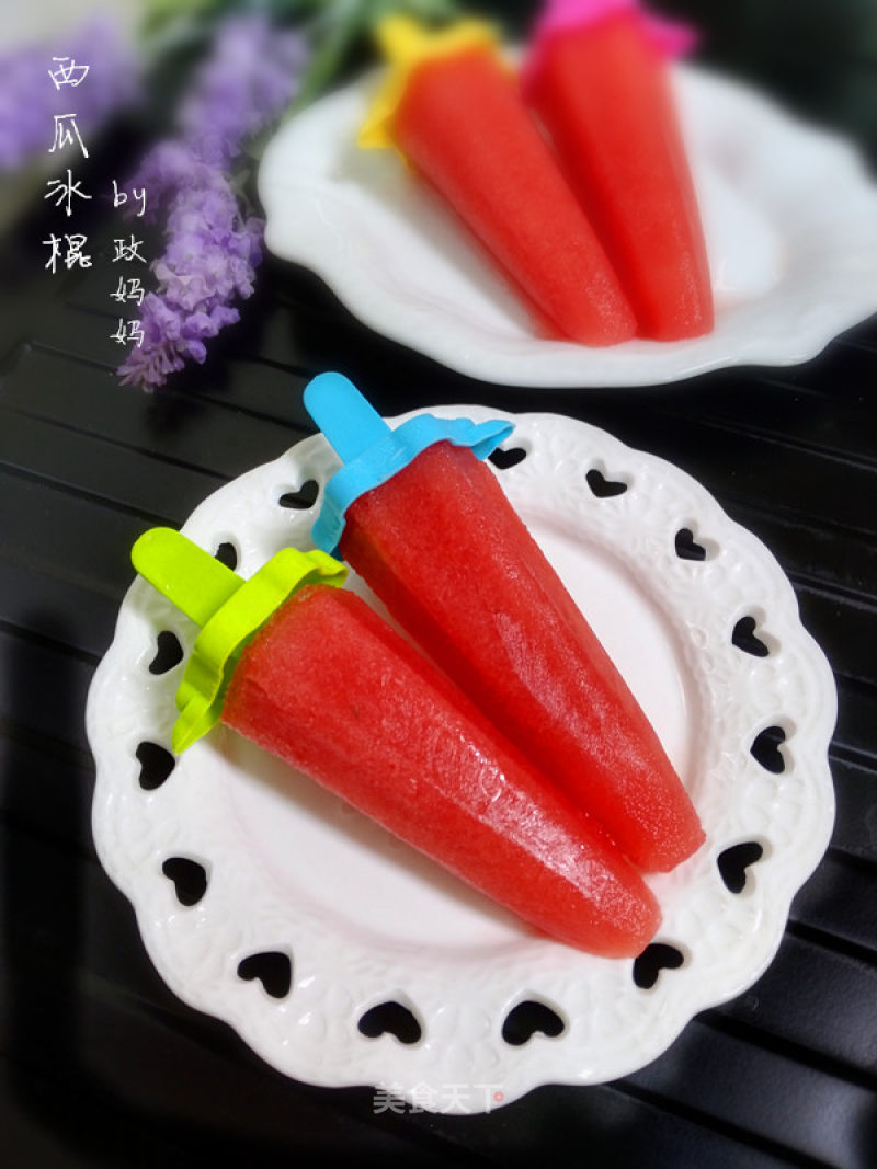 #trust of Beauty# Watermelon Popsicle recipe