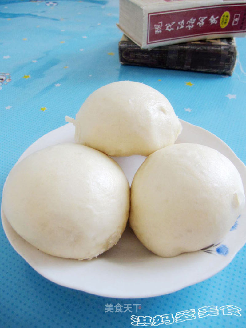 Soda Ash Handmade Big Steamed Buns recipe