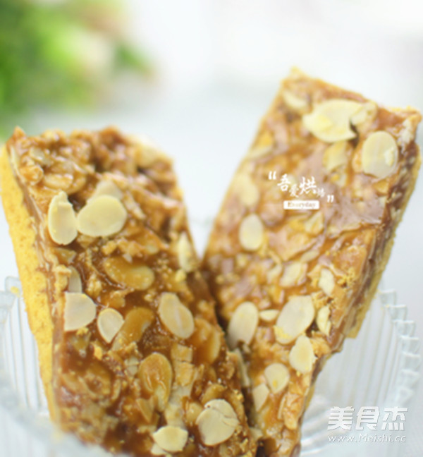 Caramel Almond Shortbread recipe