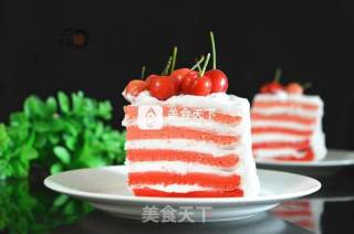 #aca Baking Star Contest #cherry Cake recipe