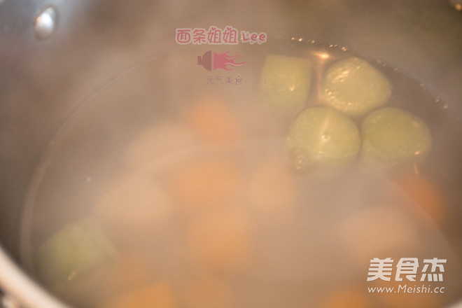 New Year's Vegetable Dessert Colorful Hand-made Taro Balls recipe