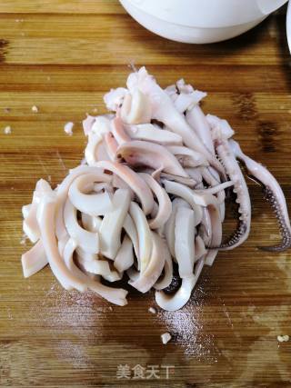 Spicy Fried Squid recipe