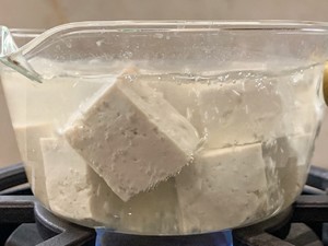Salted Egg Tofu Claypot recipe
