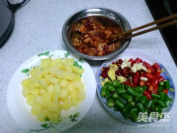 Fresh Potato Chicken recipe