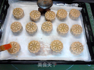 Bean Paste Leg Mooncakes recipe