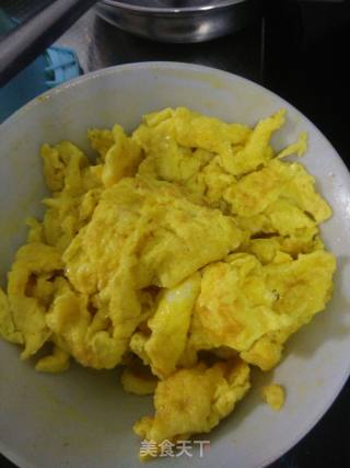 Sophora Japonica Scrambled Eggs recipe