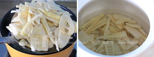Spring Bamboo Shoots and Ham Soup recipe