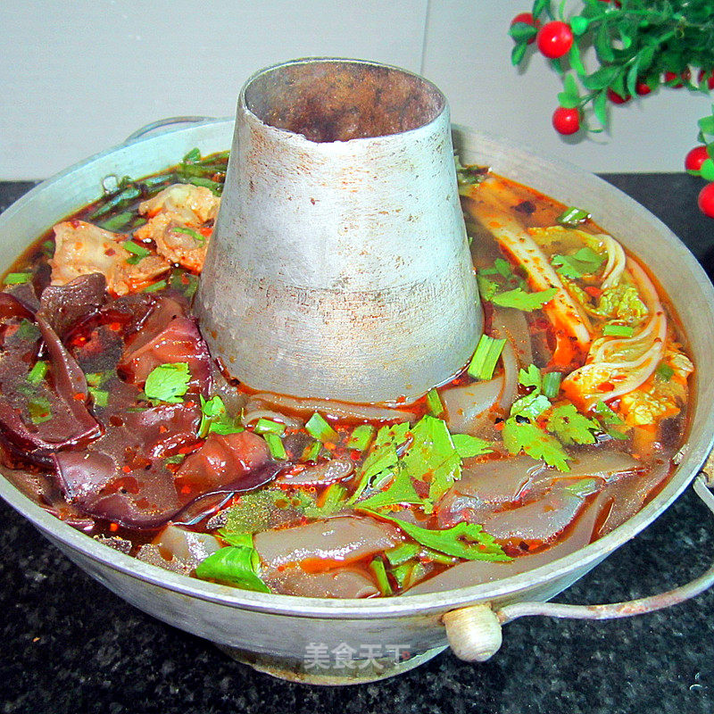 Red Oil Pork Ribs Fragrant Pot recipe