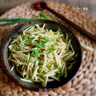 Shredded Zucchini Salad recipe