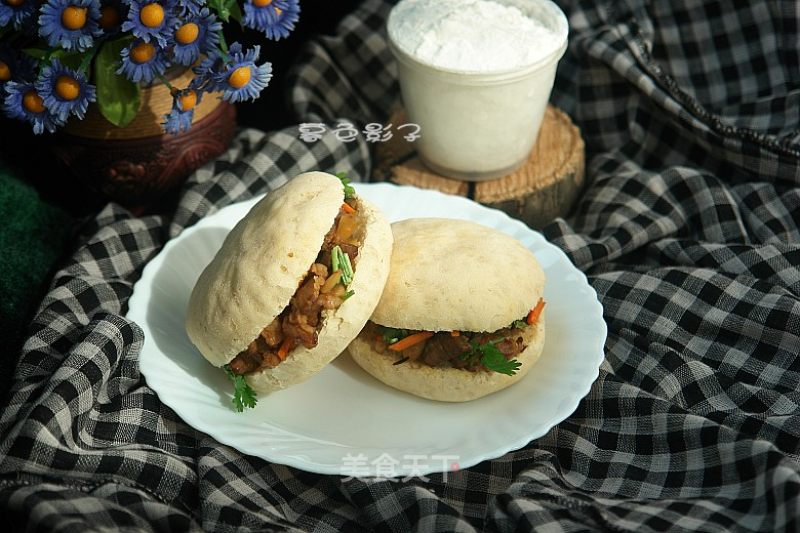 Chinese-style Hamburger Meat Tongs recipe