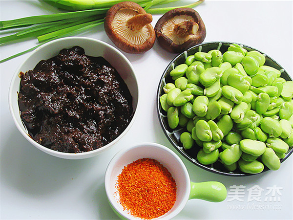 Mushroom Broad Bean Sauce recipe