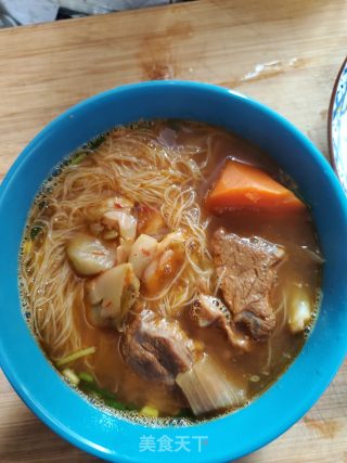 Braised Beef Soup Noodles recipe