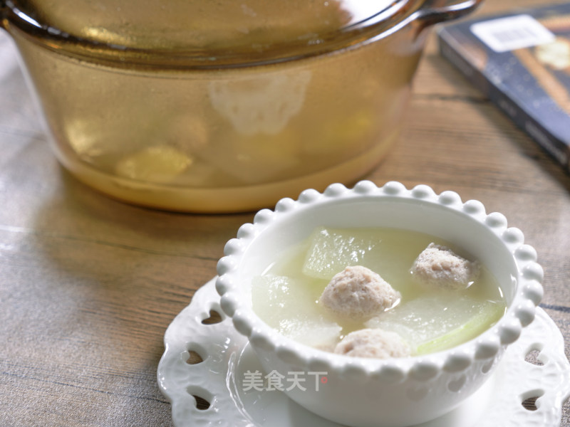 Winter Melon Meatball Soup recipe