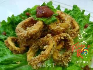 Fried Squid Rings recipe