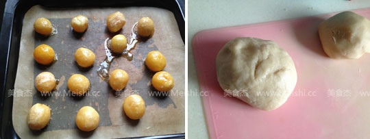 Bean Paste Egg Yolk Crisp recipe