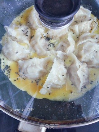 Fried Egg Dumplings recipe