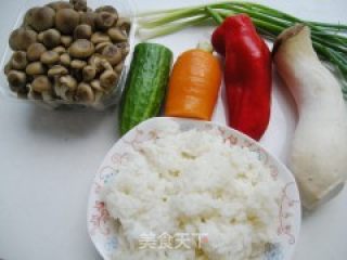 Colorful Vegetable Fried Rice recipe