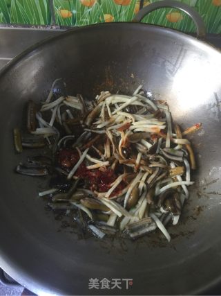 Stir-fried Eel with Rice White recipe