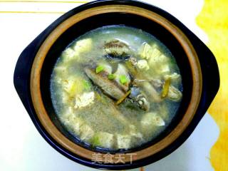 Casserole Crucian Carp Tofu Soup recipe