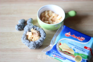 My Neighbor Totoro Salmon Cheese Rice Ball---looking for The Fantasy of Childhood recipe