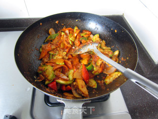 Stir-fried Mixed Vegetables with Korean Miso recipe