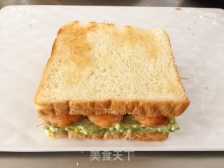 Shrimp and Avocado Sandwich recipe