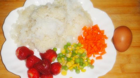 Strawberry Fried Rice recipe