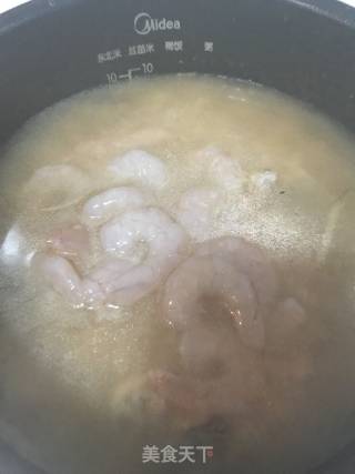 Squid Seafood Porridge recipe