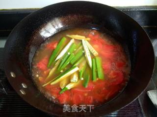 Okra Tomato Egg Soup recipe