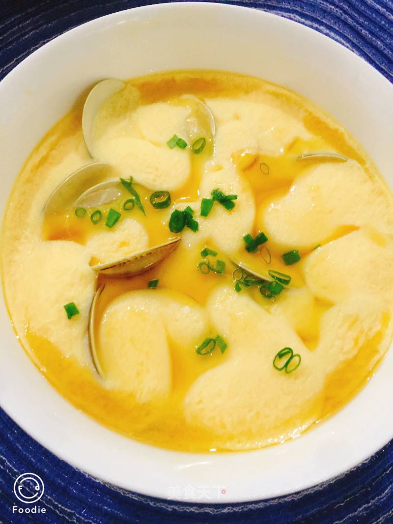 Clams Steamed Egg recipe