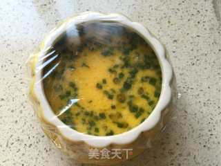 Garlic Steamed Egg recipe