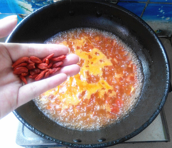 Tomato Pork Liver Soup recipe