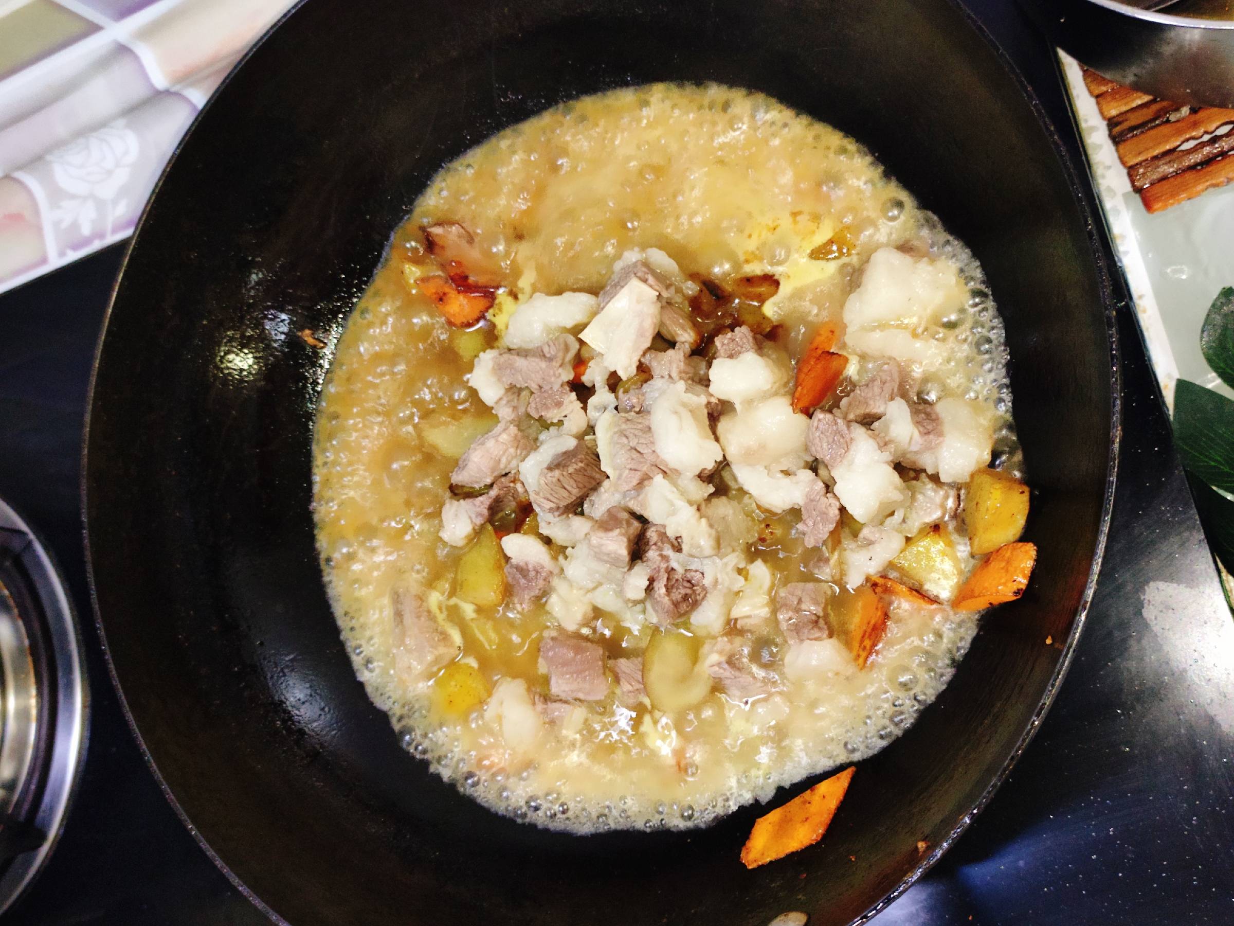 Curry Beef Rice Bowl recipe