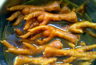 Marinated Chicken Feet recipe