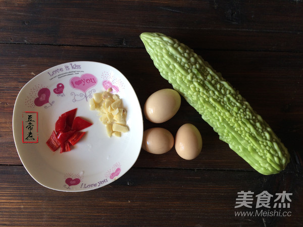 Bitter Gourd Scrambled Eggs recipe