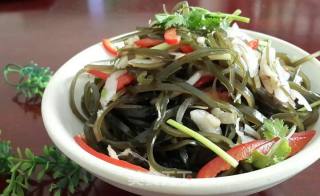 Pepper Oil Kelp Shreds recipe