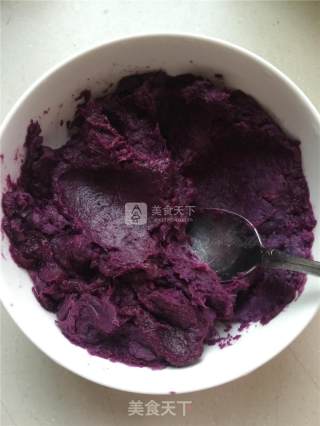 Sakura Coconut Milk Taro Balls recipe