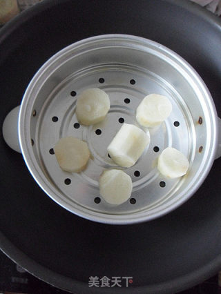 [winter Healthy Vegetables] Yam Tai Chi Mud (milk Flavor) recipe